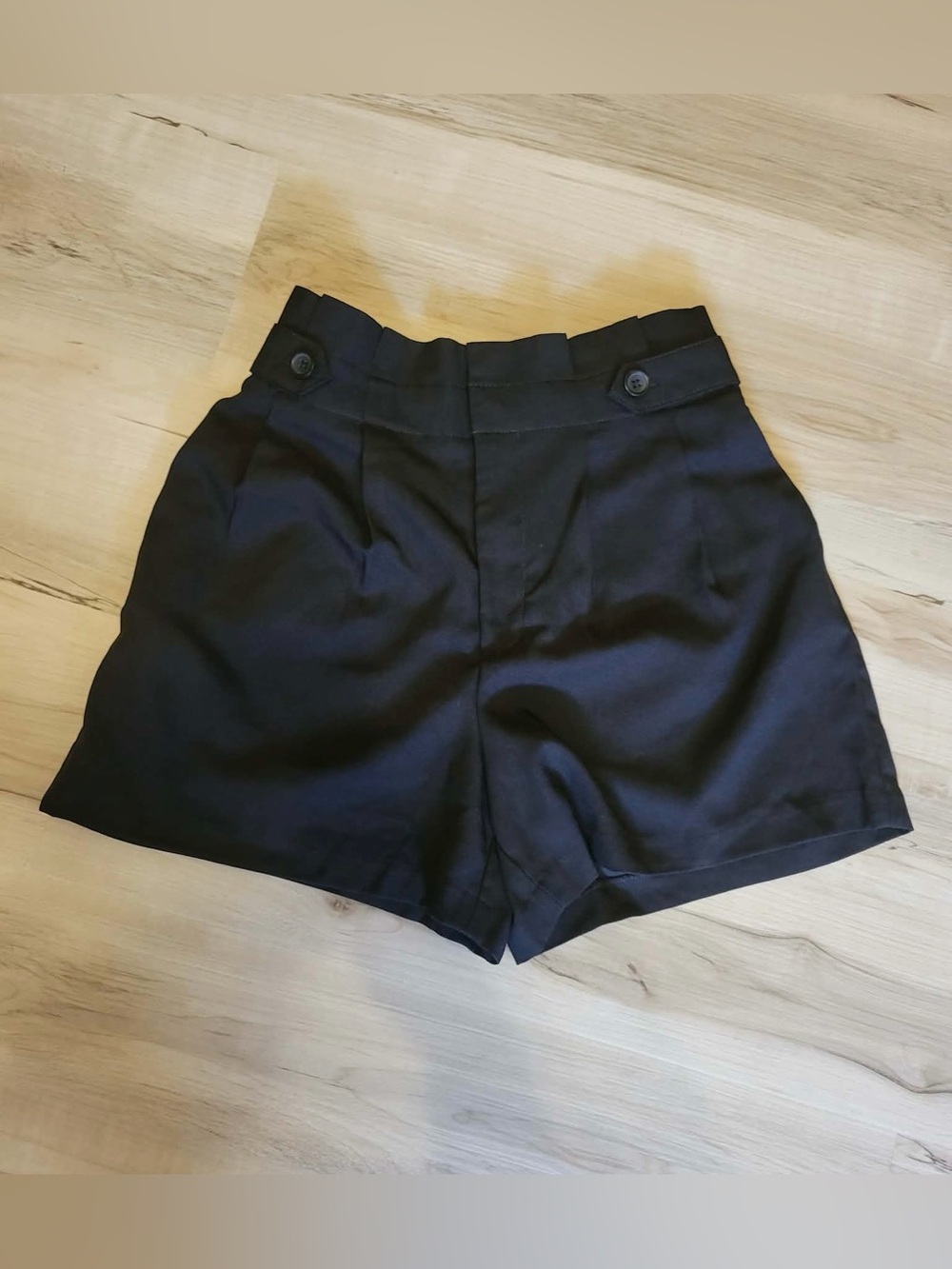 Banana Republic High-Waist Black Women's Tailored Shorts